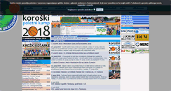 Desktop Screenshot of koroska-kosarka.si
